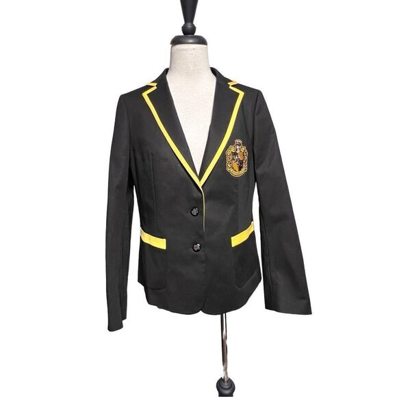 Harry Potter Hufflepuff NWT Women's Blazer Size XLarge - Picture 1 of 5